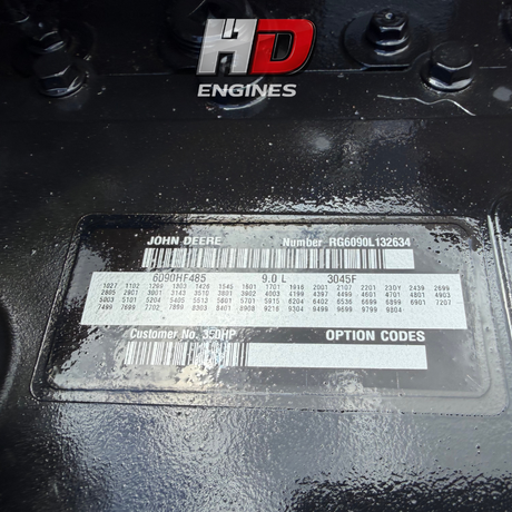 New 2017 John Deere 6090HF485 Industrial Diesel Engine for Sale