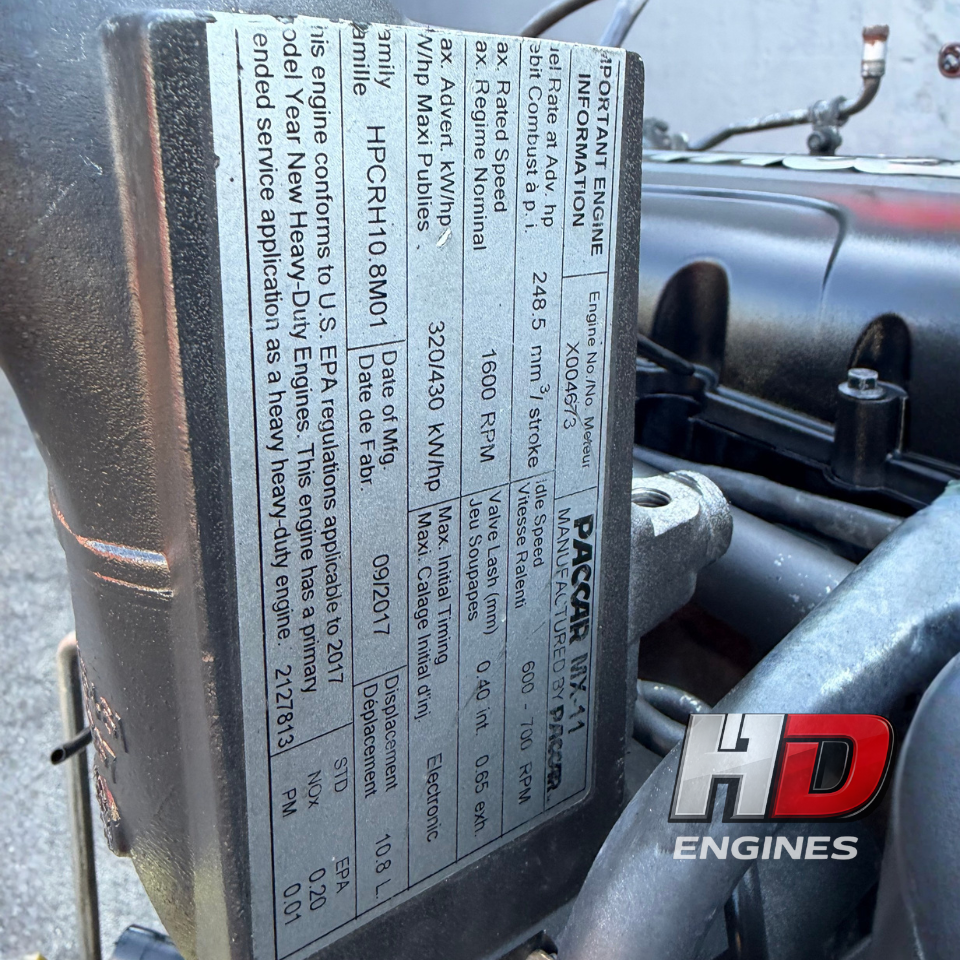 2017 PACCAR MX-11 Diesel Engine for Sale - Fully Inspected & Low Miles