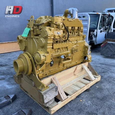 1989 CAT 3406B 400HP 6 Cyl Industrial Diesel Engine For Sale - hdengines.com