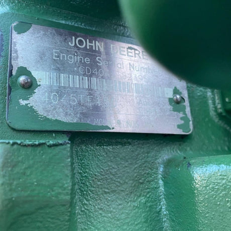 1995 John Deere 4045TF150 4 Cyl 4.5L POWERTECH Diesel Engine For Sale - hdengines.com