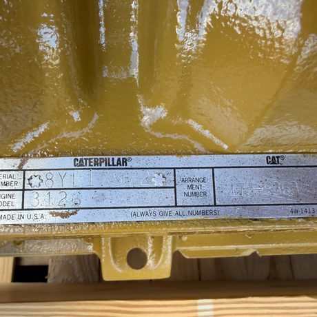 1999 CAT 3126 Diesel Engine, 230 HP, 7.2 L, AR #160-2884, Long Block #0R-7907