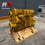 1999 Caterpillar 3406E Diesel Engine, 2WS, 500HP, AR #178-1497, Long Block #10R9112