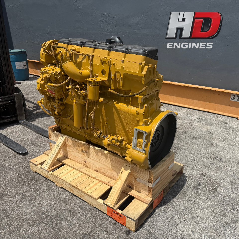 1999 Caterpillar 3406E Diesel Engine, 2WS, 500HP, AR #178-1497, Long Block #10R9112