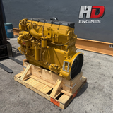 1999 Caterpillar 3406E Diesel Engine, 2WS, 500HP, AR #178-1497, Long Block #10R9112