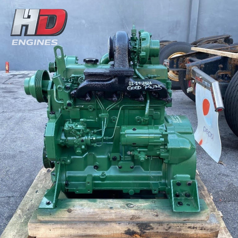 1995 John Deere 4045TF150 4 Cyl 4.5L POWERTECH Diesel Engine For Sale - hdengines.com