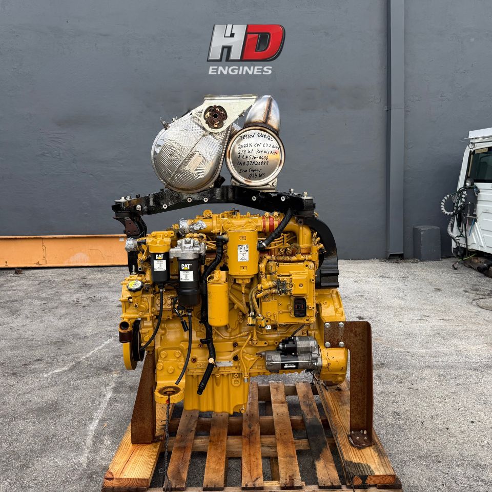 2021 Caterpillar C7.1 Tier 4 Final Industrial Diesel Engine for Sale 173HP 7.1L