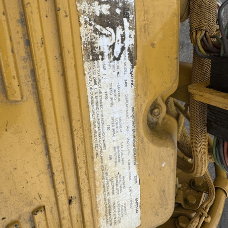 2000 CAT 3406E 660HP 6 Cyl – Industrial Diesel Engine for Sale - hdengines.com
