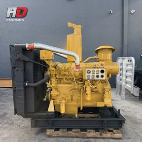 2000 CAT 3406E 575HP 6 Cyl – Industrial Diesel Power Unit with Control Panel - hdengines.com