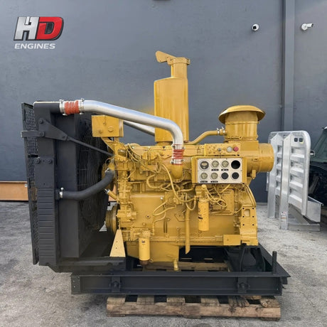 2000 CAT 3406E 575HP 6 Cyl – Industrial Diesel Power Unit with Control Panel - hdengines.com