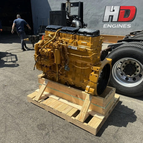 2002 CAT C12 455HP 6 Cyl – Diesel Truck Engine with Jake Brakes for Sale - hdengines.com