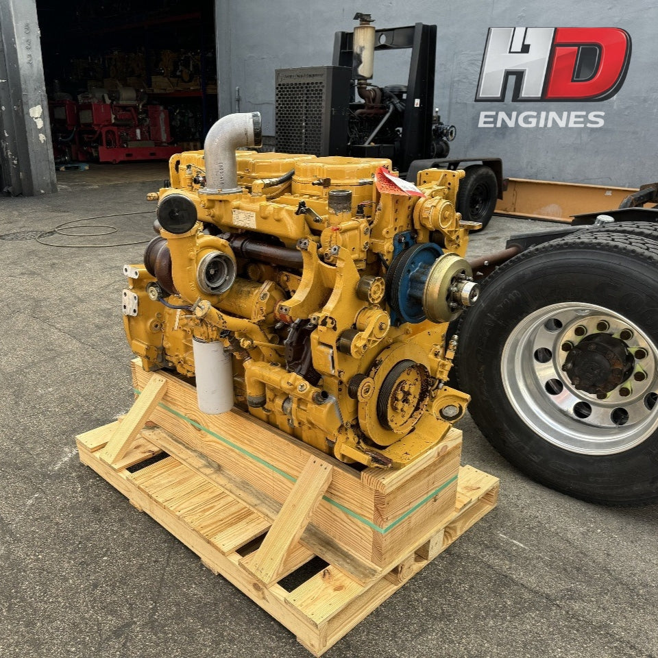 2003 CAT C12 380HP 6 Cyl – Diesel Truck Engine with Jake Brakes for Sale - hdengines.com