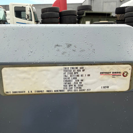 2003 Detroit Series 60 14.0 DDEC IV Diesel Engine, 500HP, 3DDXH14.0ELY, 6067HK6E