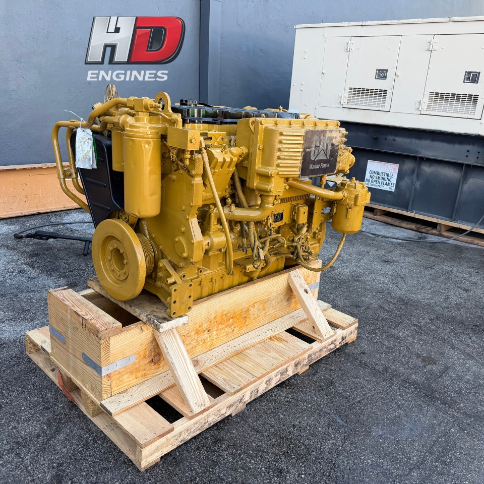 2006 Caterpillar C9 Marine Diesel Engine, 510 HP, AR #272-2668, 1,431 Hours