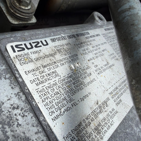Isuzu 6HK1 260HP 6 Cyl Engine for Sale - 2007 Model