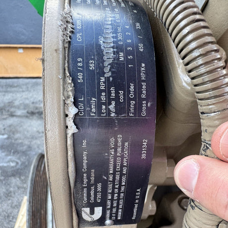 2009 Cummins ISL 8.9L 450HP Diesel Engine For Sale – CM850, CPL 8389 - hdengines.com