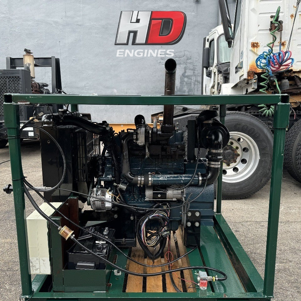 2009 Kubota V3600 84HP 4 Cyl Diesel Engine For Sale - hdengines.com