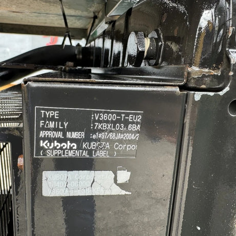 2009 Kubota V3600 84HP 4 Cyl Diesel Engine For Sale - hdengines.com