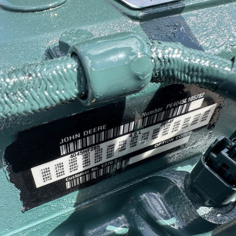2010 John Deere 4045HF285 115HP 4 Cyl Industrial Diesel Engine For Sale - hdengines.com