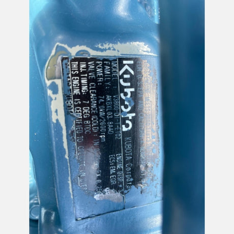 2010 Kubota V3800 99 HP 4 Cyl Diesel Engine For Sale - hdengines.com