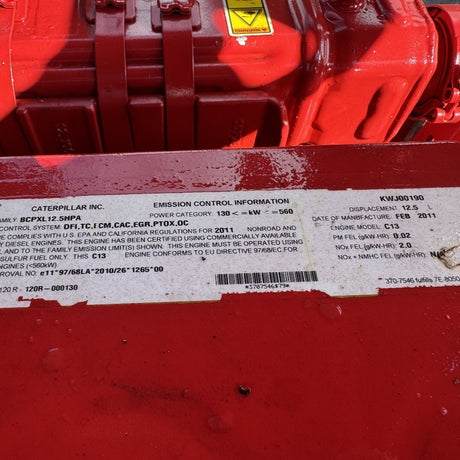 2011 CAT C13 ACERT 500HP 6 Cyl – Tier 4 Industrial Diesel Power Unit for Sale - hdengines.com