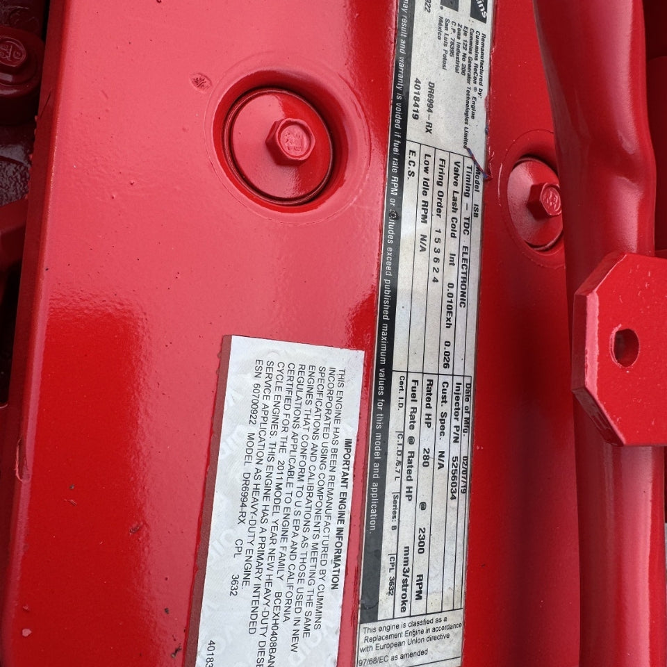 2011 Cummins ISB 6.7 280HP 6 Cyl OEM Reman Diesel Engine For Sale - hdengines.com