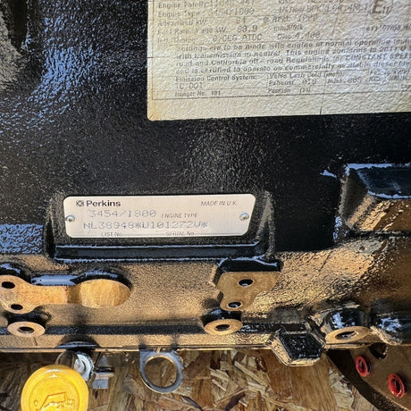 2011 Perkins 1104D-44T 112 HP 4 Cyl Diesel Engine For Sale - hdengines.com