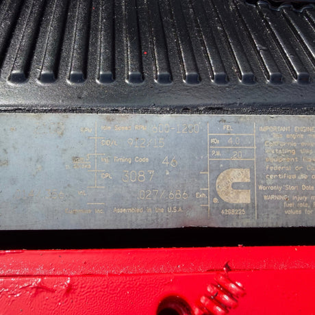 2012 Cummins QSX15 600HP 15.0L Tier 3 Industrial Diesel Engine for Sale