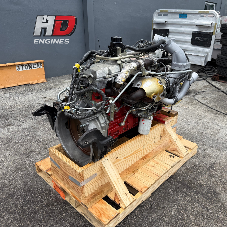 2012 Hino J08E-VB Diesel Engine, EPA10/13, Family #CHMXH07.7JVB, 260HP, 7.7L