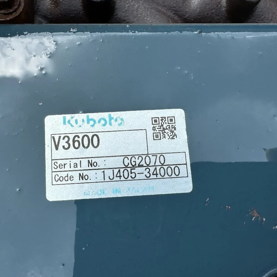 2012 Kubota V3600 67 HP 4 Cyl Diesel Engine For Sale - hdengines.com