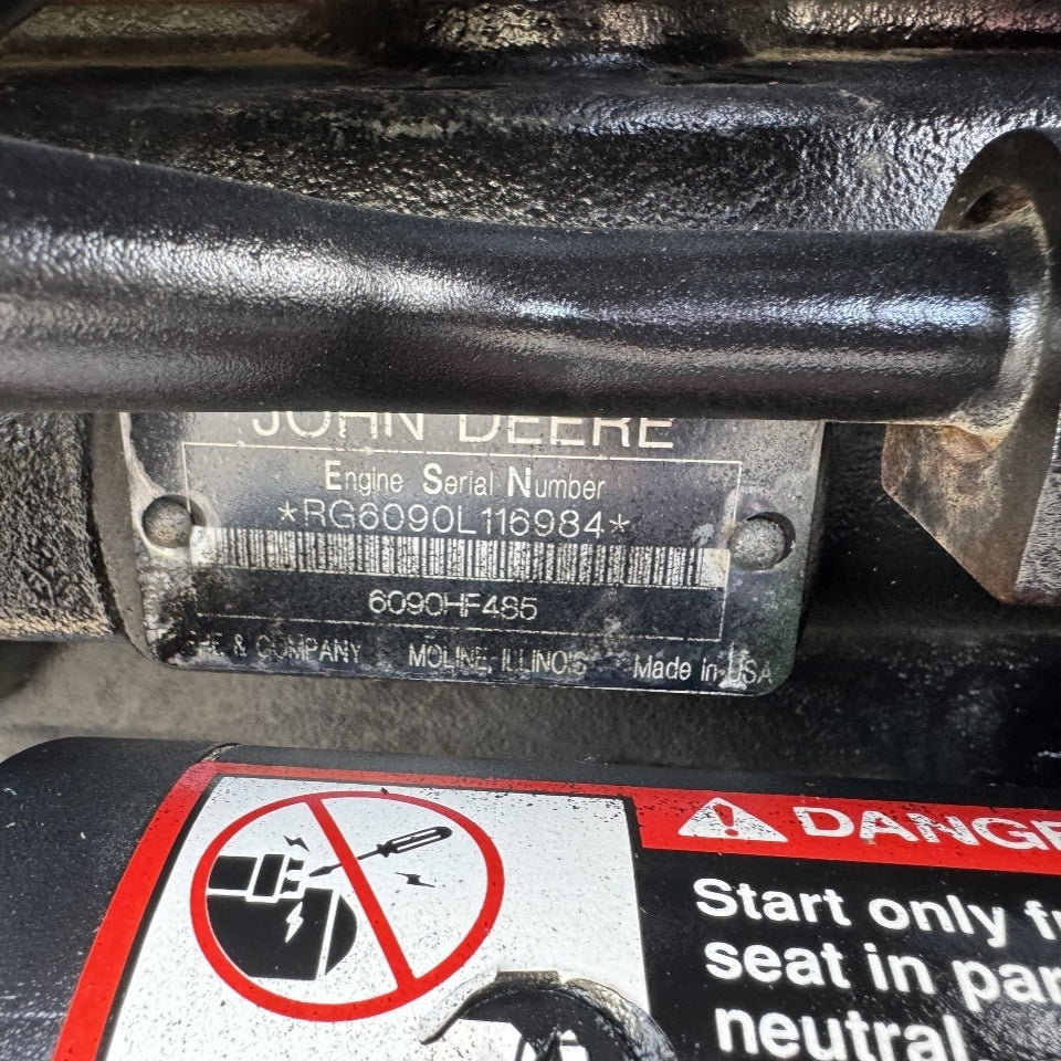 2013 John Deere 6090HF485B 375HP 6 Cyl Industrial Diesel Engine For Sale - hdengines.com