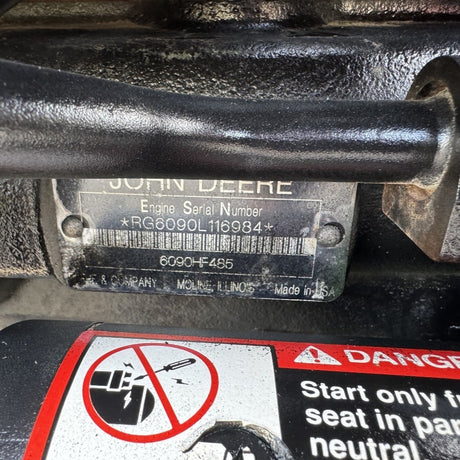 2013 John Deere 6090HF485B 375HP 6 Cyl Industrial Diesel Engine For Sale - hdengines.com