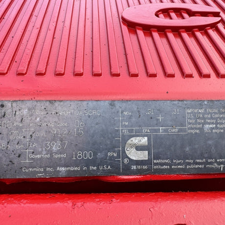2014 Cummins ISX15 415HP 6 Cyl Engine For Sale– EPA13 - hdengines.com