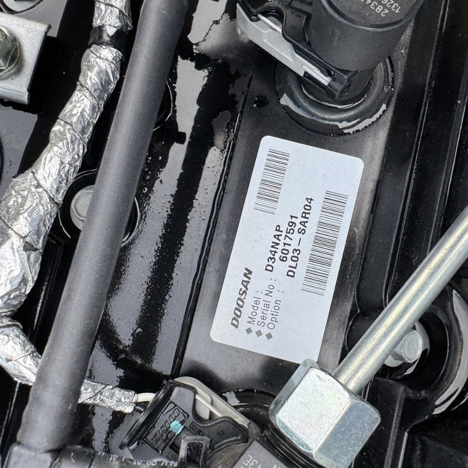 2016 Doosan D34NAP 74HP 4 Cyl Diesel Engine For Sale - hdengines.com