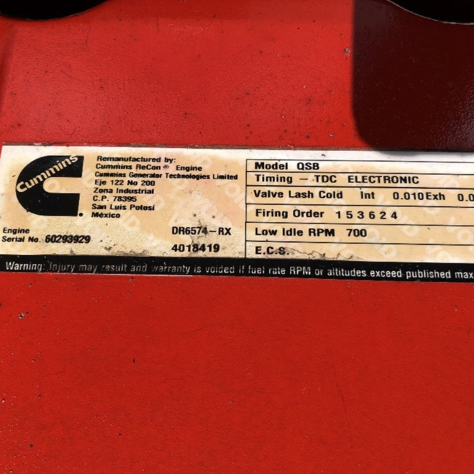 2017 Cummins QSB 6.7 173HP Hydraulic Power Unit For Sale – Factory Rebuilt - hdengines.com