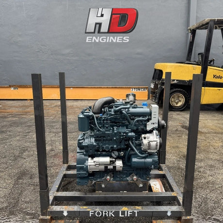 2018 Kubota V3307-t 74 HP 4 Cyl Diesel Engine For Sale - hdengines.com