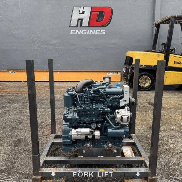 2018 Kubota V3307-t 74 HP 4 Cyl Diesel Engine For Sale - hdengines.com