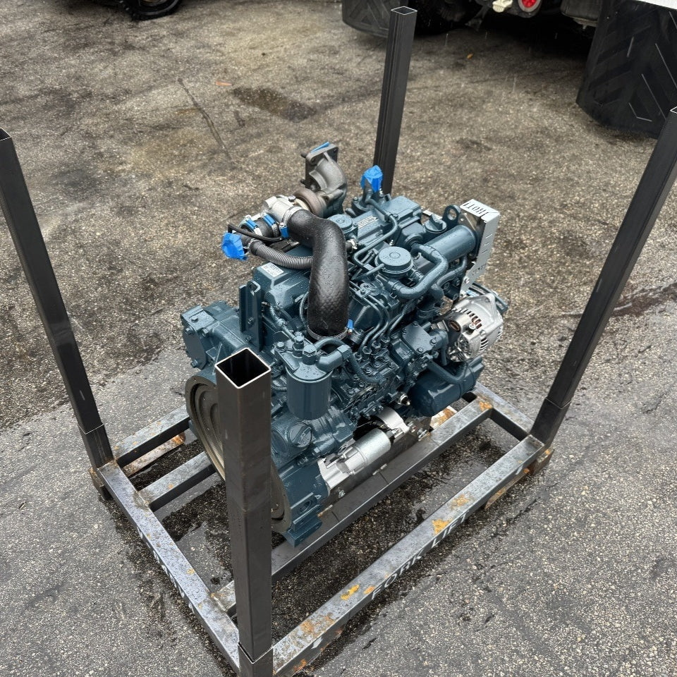 2018 Kubota V3307-t 74 HP 4 Cyl Diesel Engine For Sale - hdengines.com