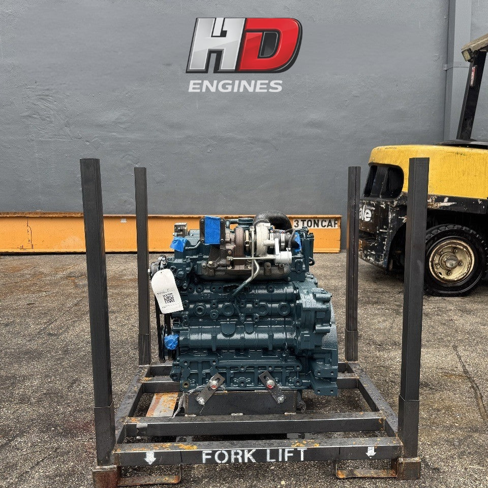 2018 Kubota V3307-t 74 HP 4 Cyl Diesel Engine For Sale - hdengines.com