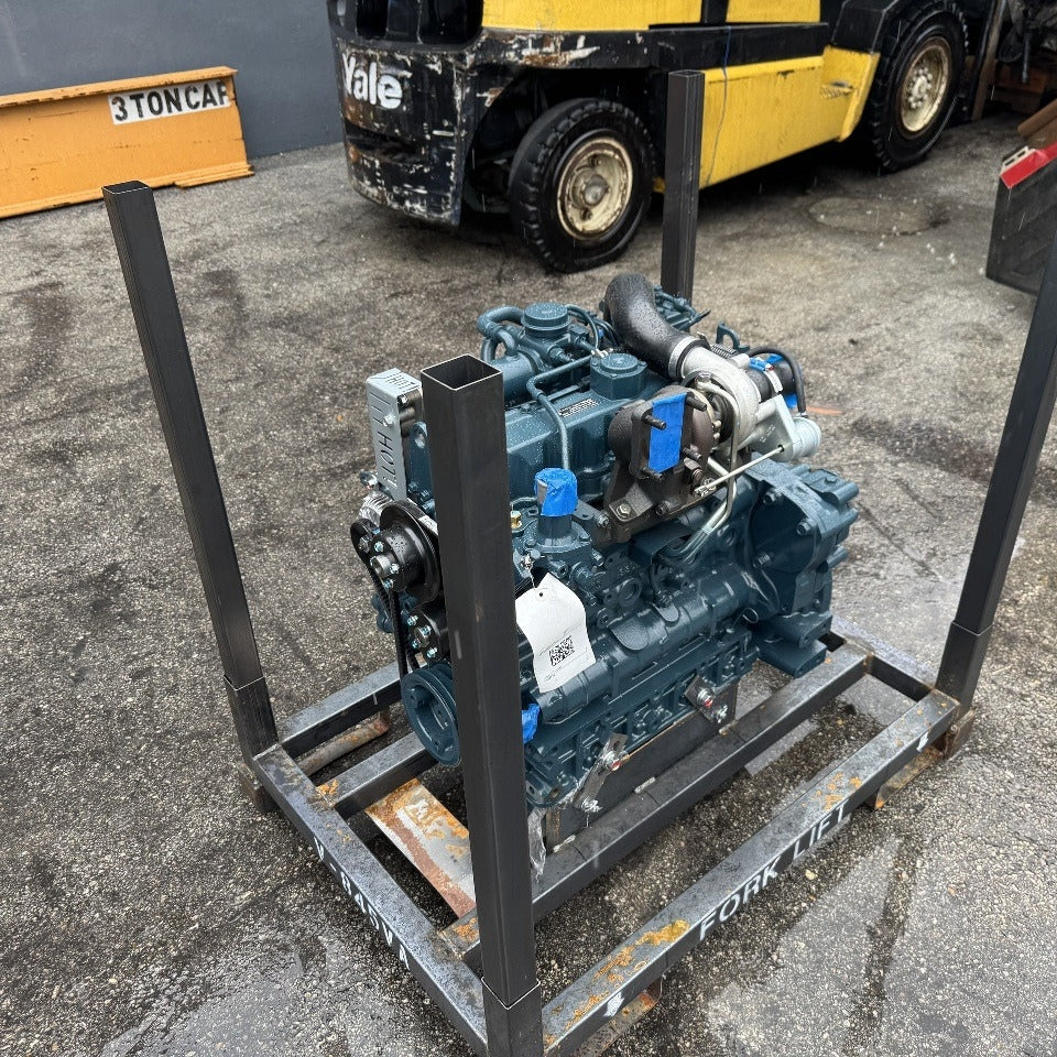 2018 Kubota V3307-t 74 HP 4 Cyl Diesel Engine For Sale - hdengines.com