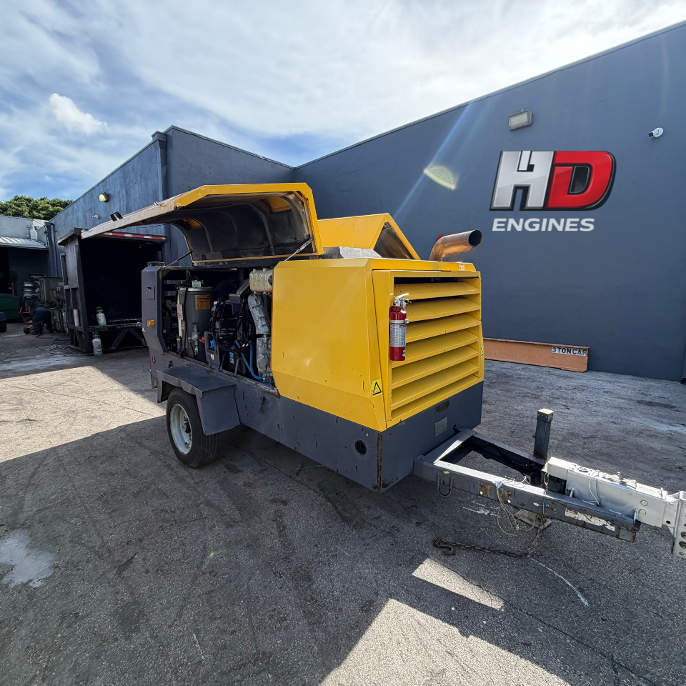 2019 Atlas Copco XAS 900 JD8, John Deere 6068HFC08, 250HP, 6.8L, Tier 4 Final