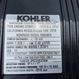 2019 Kohler KDW1003 25HP Diesel Engine For Sale - hdengines.com