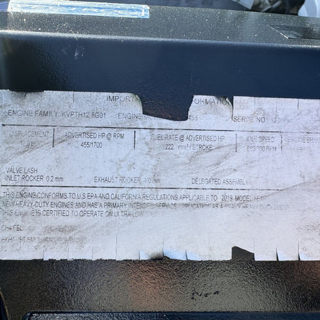 2019 Volvo D13 455 HP 6 Cyl Diesel Engine For Sale - hdengines.com