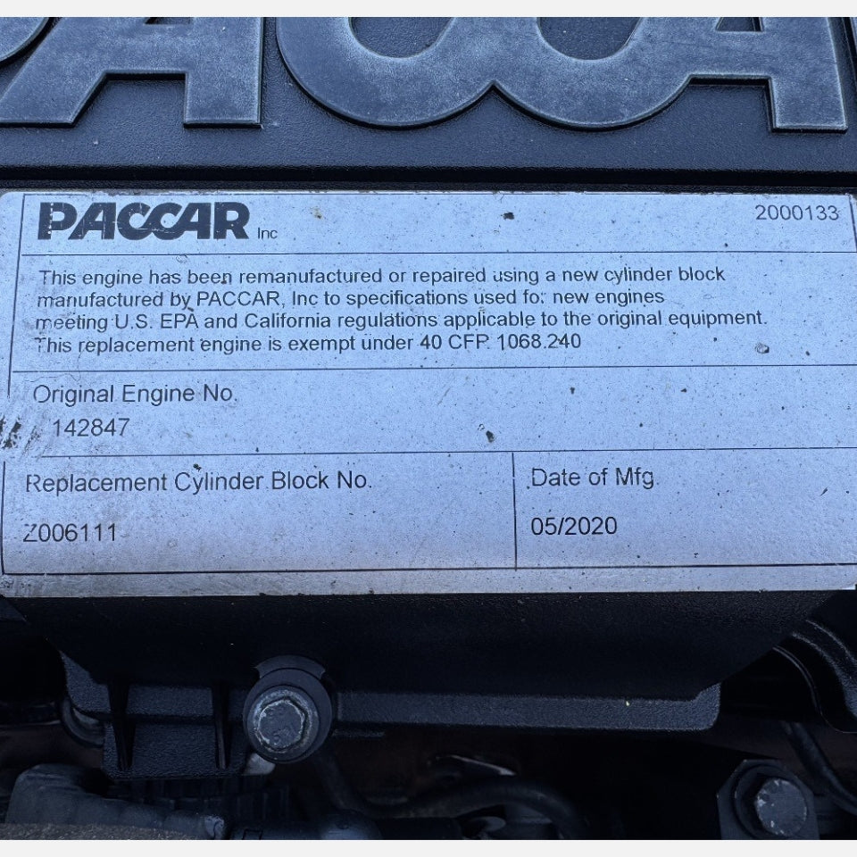 2020 PACCAR MX-13 510HP 6 Cyl Diesel Engine For Sale – OEM Reman - hdengines.com