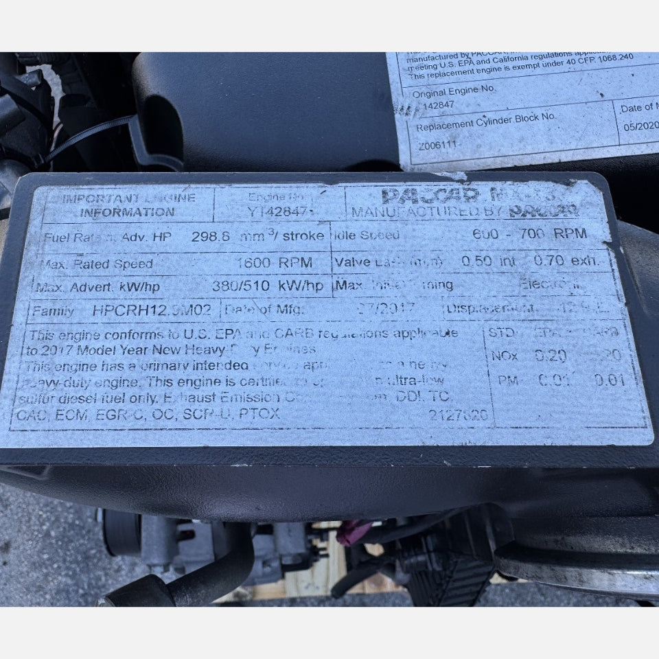 2020 PACCAR MX-13 510HP 6 Cyl Diesel Engine For Sale – OEM Reman - hdengines.com