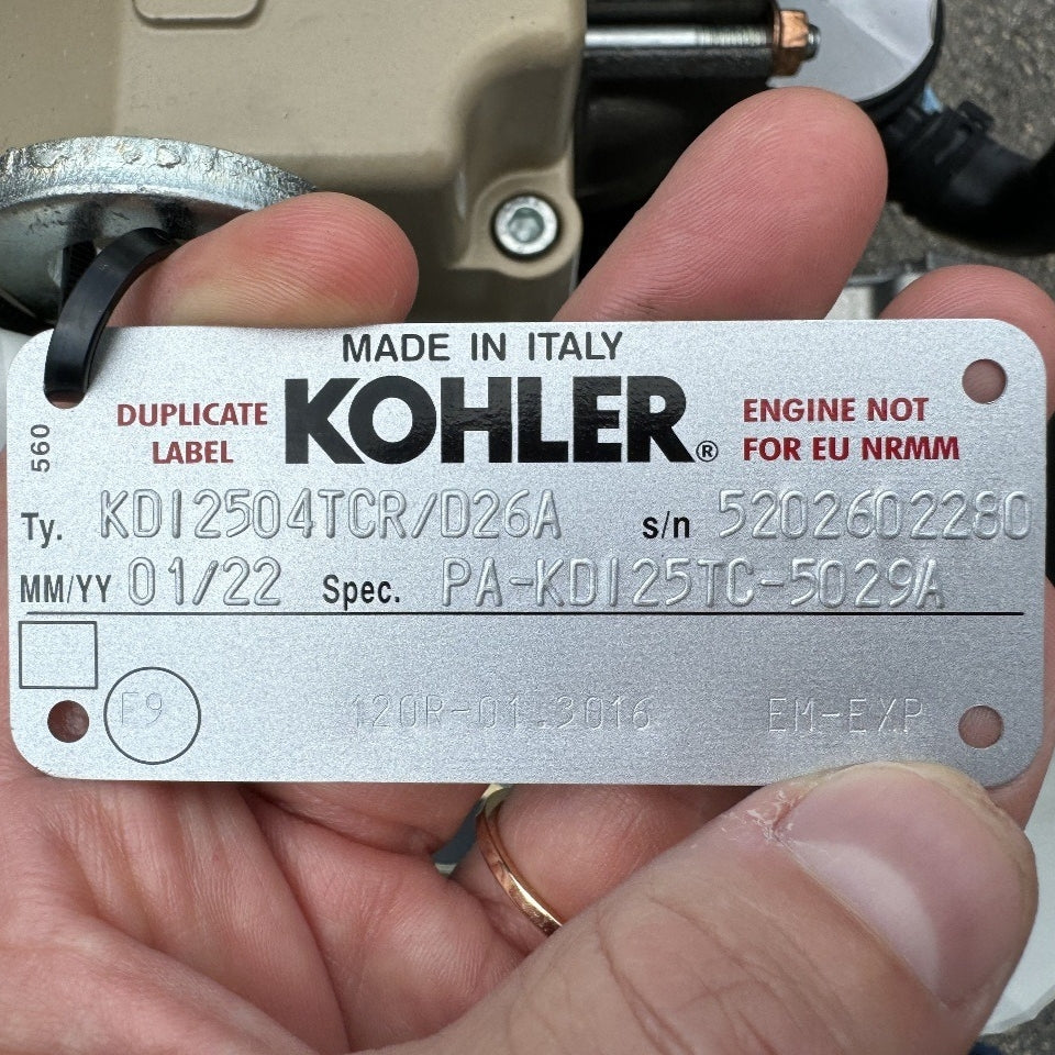2022 Kohler KDI2504TCR 74HP 4 Cyl Diesel Engine For Sale - hdengines.com