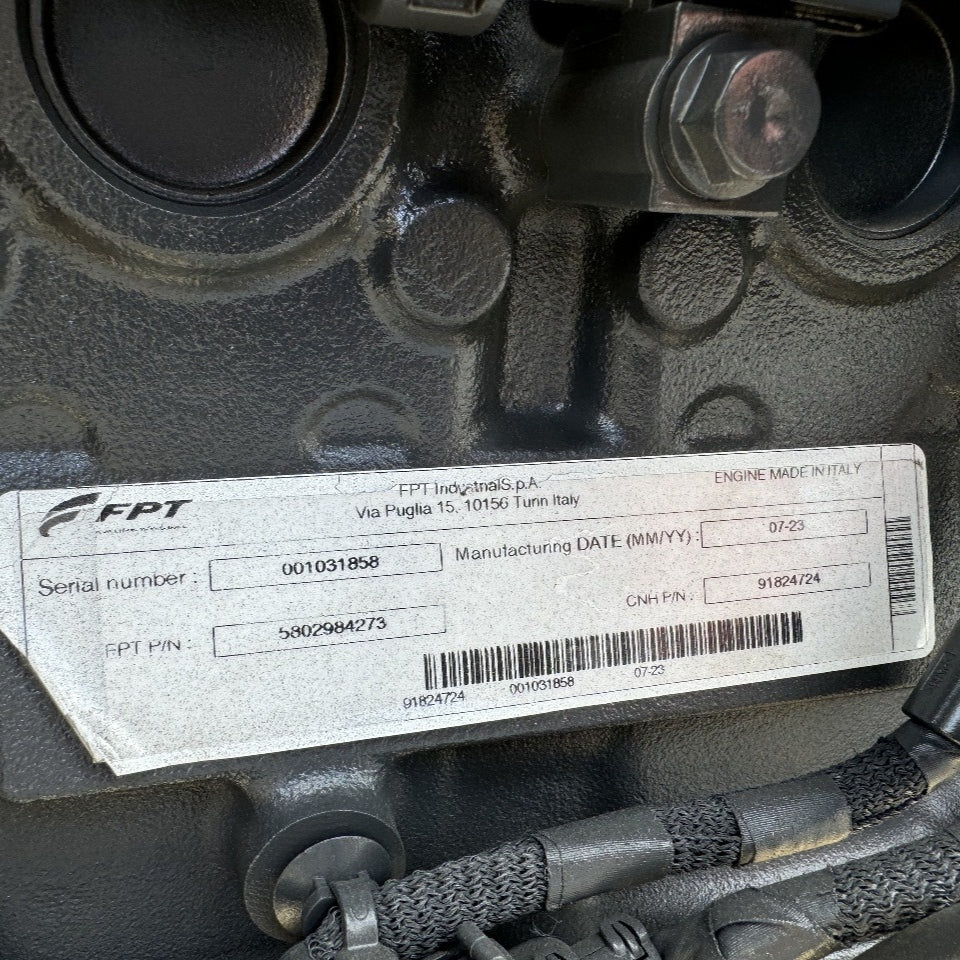 2023 FPT F5C Tier 4 Final 74HP 4 Cyl Industrial Diesel Engine For Sale - hdengines.com