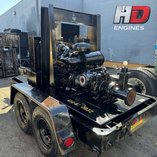 2011 John Deere 6068HF285 173HP 6 Cyl Diesel Engine Water Pump Unit For Sale - hdengines.com