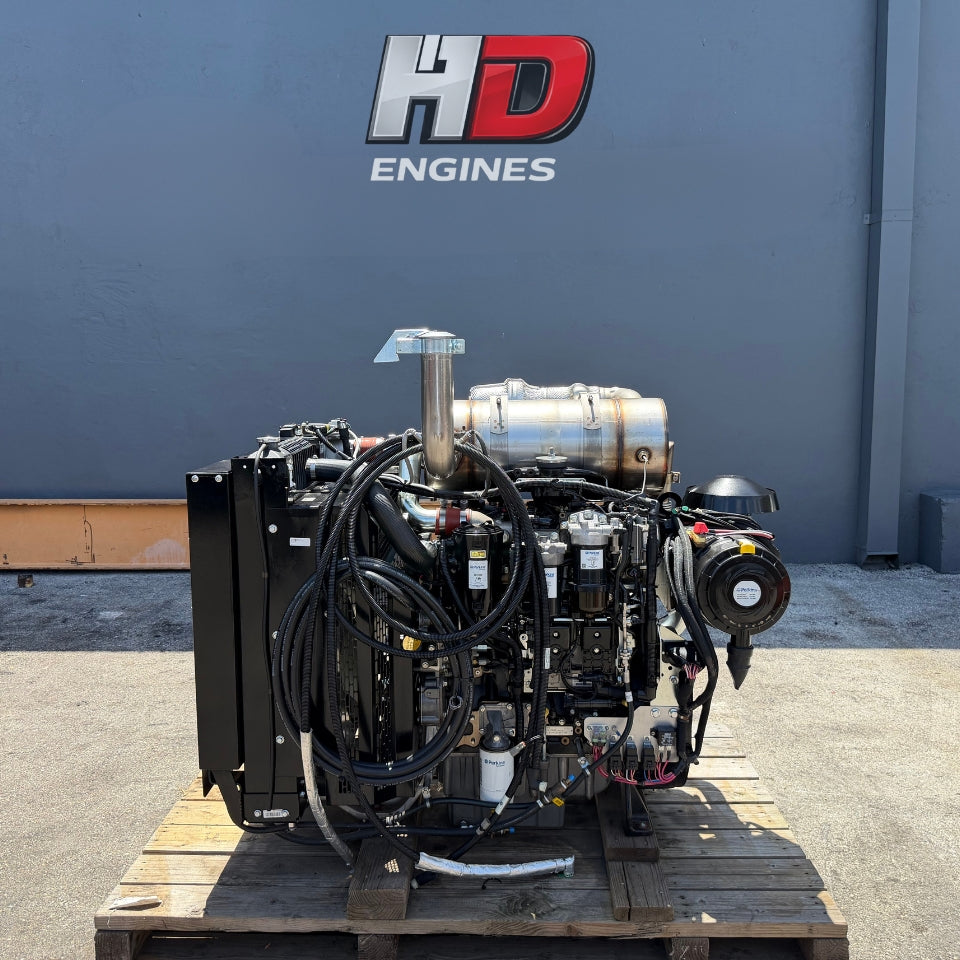 2019 CAT C4.4 Tier 4 Final Industrial Diesel Engine, Family #KPKXL04.4MU1, 174HP, 4.4L