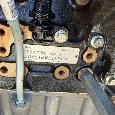 2019 CAT C4.4 Tier 4 Final Industrial Diesel Engine, Family #KPKXL04.4MU1, 174HP, 4.4L