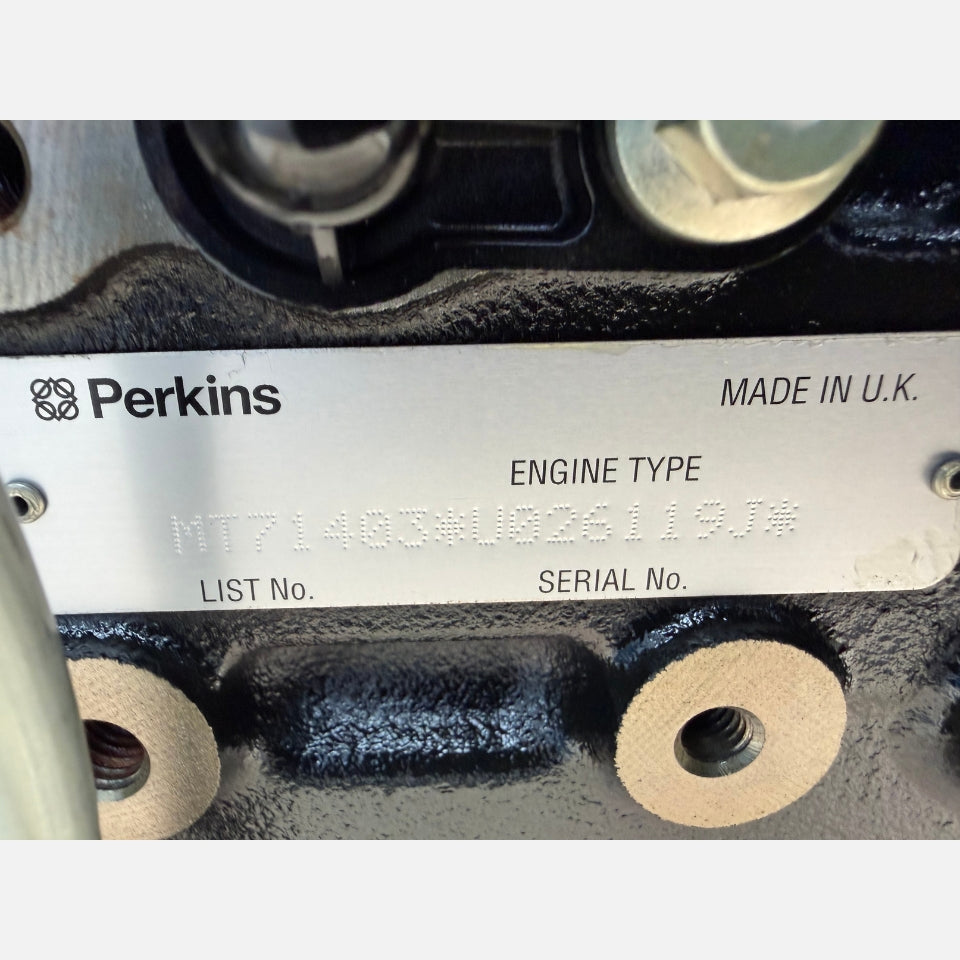 2023 CAT C4.4 Tier 4 Final Industrial Diesel Engine U026119J, 4.4L Perkins 1204F-E44TTA